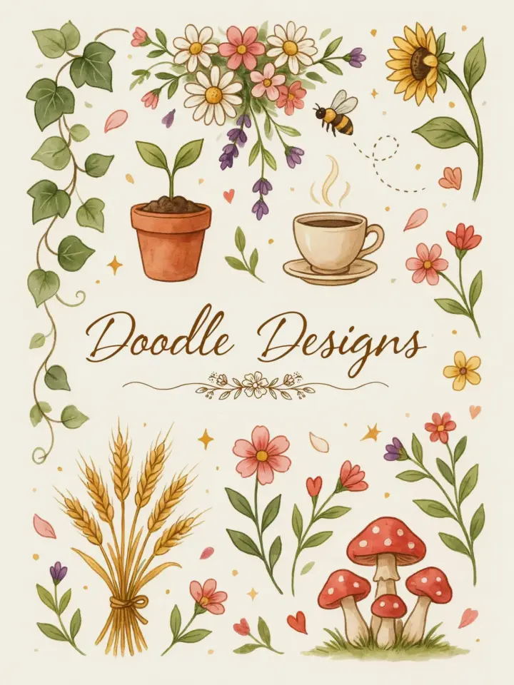 Doodle Designs for Sketchbook | Easy Doodle Art for Relaxation | Simple Drawing Ideas
