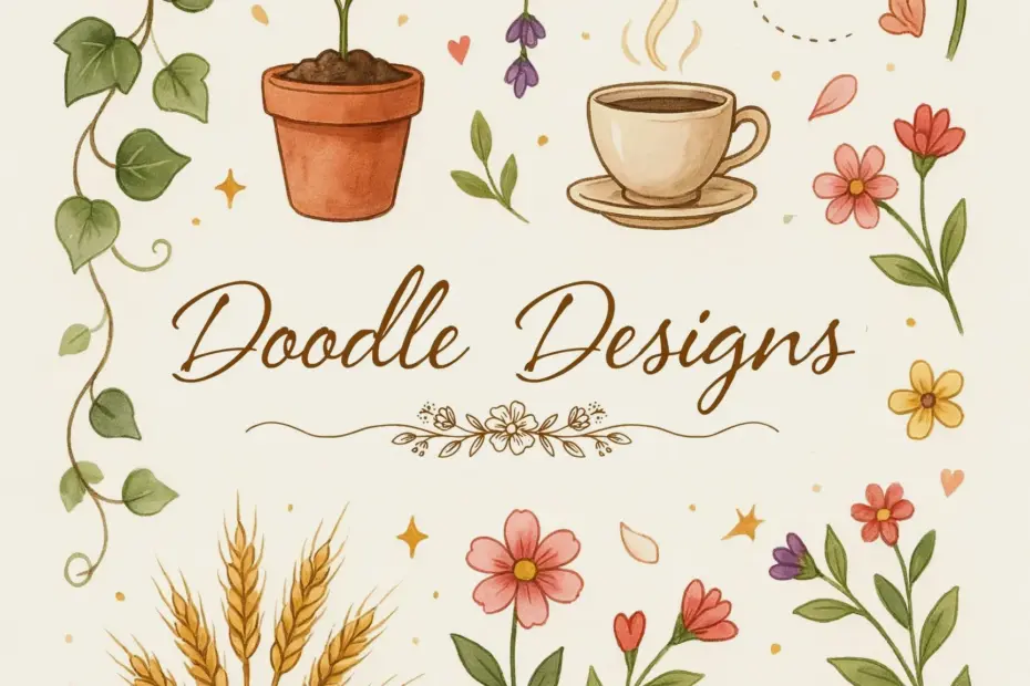 Doodle Designs for Sketchbook | Easy Doodle Art for Relaxation | Simple Drawing Ideas