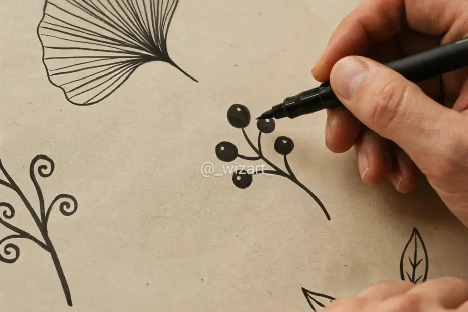 Easy Flower Doodle Drawings | Simple Zen Designs for Bullet Journal & Stress Relief