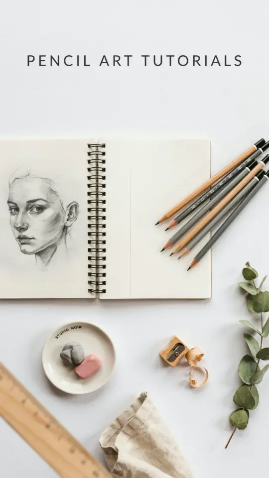 Easy Cherry Blossom Drawing | Step-by-Step Pencil Art Tutorial | Realistic Sketch