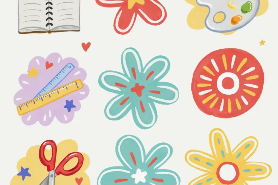 Easy Flower Doodle Tutorial | Simple Step-by-Step Doodle Designs for Beginners | Cute Floral Sketch Ideas