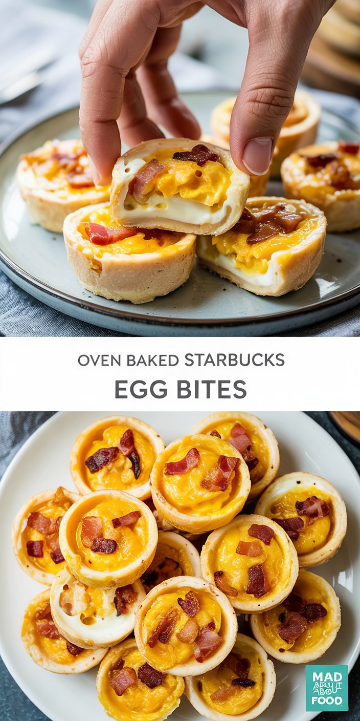 Oven Baked Starbucks Egg Bites Recipe - Fluffy Sous Vide Style