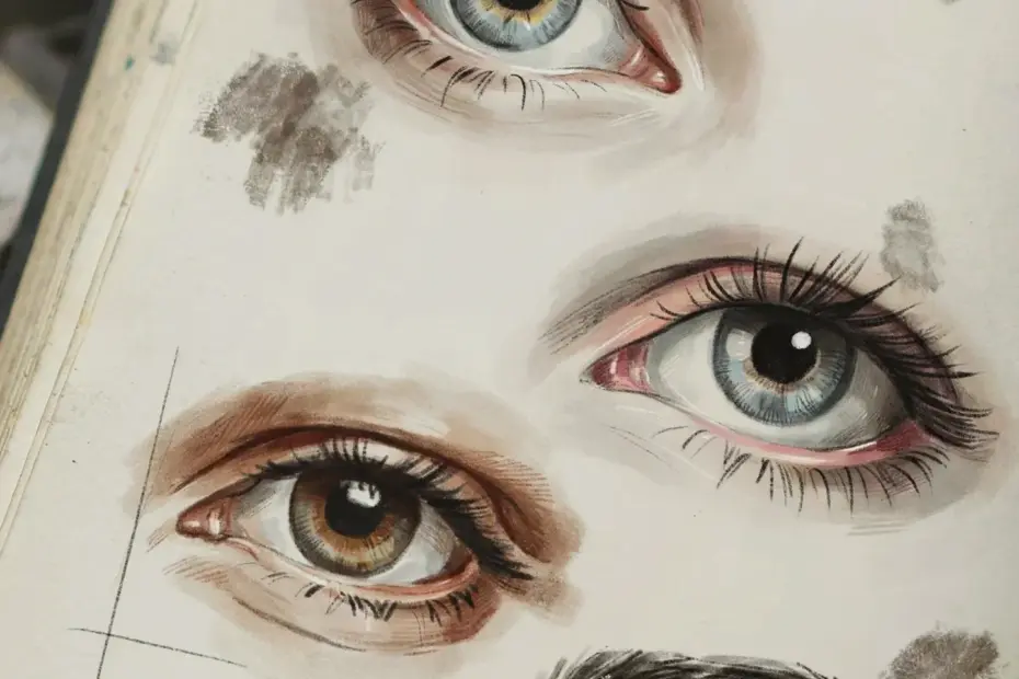 Eye Drawing on a Budget: How I Sketch Realistic Eyes with Just a Pencil and Eraser