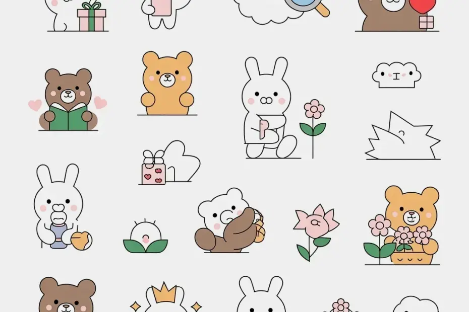 Doodle Icons for Fall: Cozy Autumn Bullet Journal Doodle Ideas
