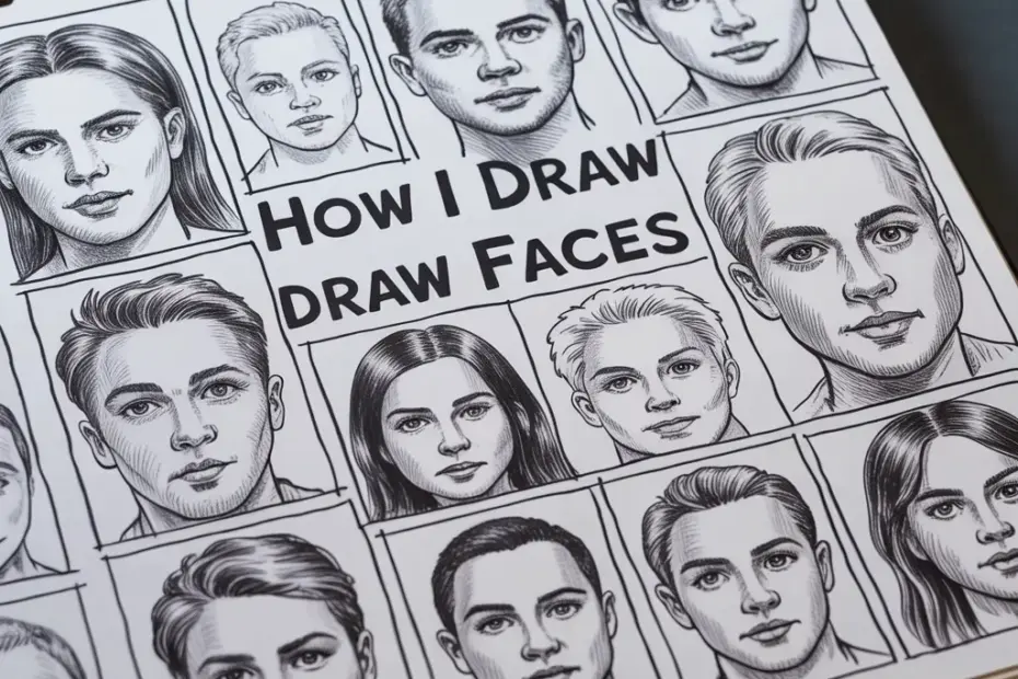 Don't Make This Mistake When Drawing Faces | Sketchbook Page to Learn From
